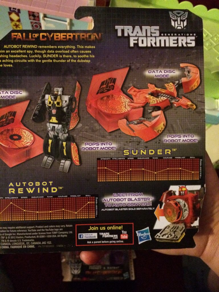 FOC Rewind & Sunder - Hasbro (Transformers Generations) action figure collectible [Barcode 653569796794] - Main Image 2