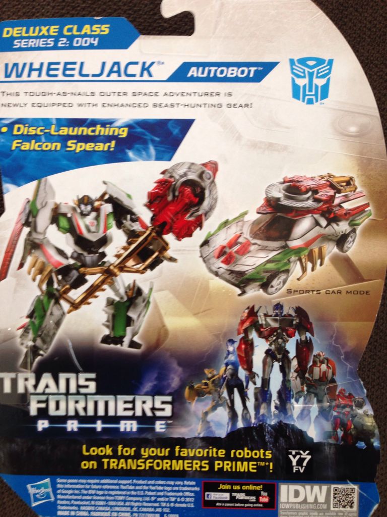 BEAST HUNTERS Wheeljack - Hasbro (Transformers: Prime) action figure collectible [Barcode 653569805106] - Main Image 2
