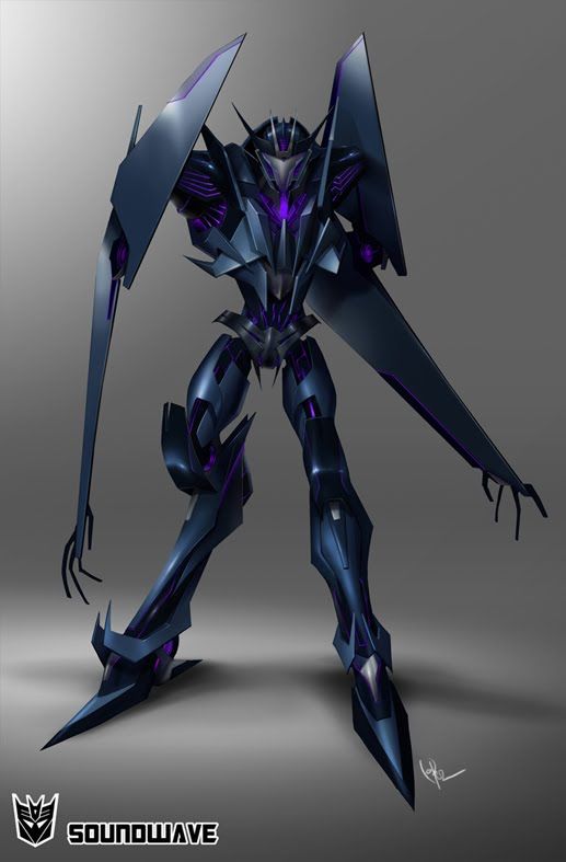 Transformers Prime Beast Hunters: Soundwave - Hasbro (Transformers Prime™: Beast Hunters) action figure collectible [Barcode 653569805182] - Main Image 1