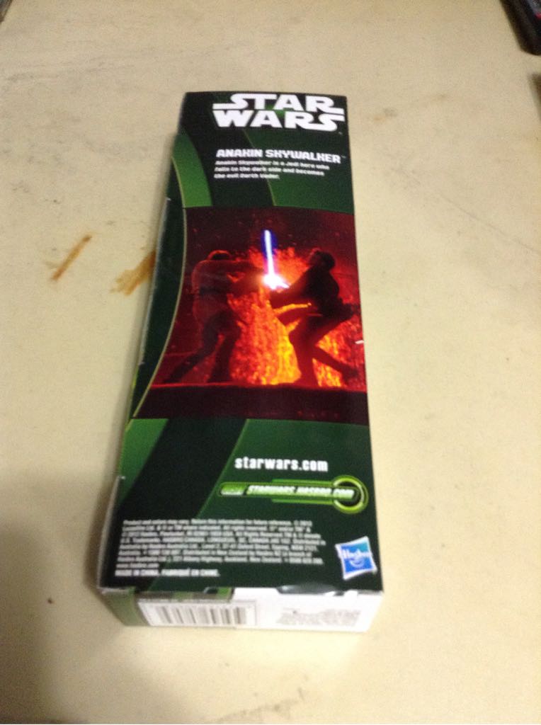 Star Wars Anakin Skywalker 12 Inch Action Figure - Hasbro (Star Wars Episode III Revenge Of The Sith) action figure collectible [Barcode 653569808039] - Main Image 2