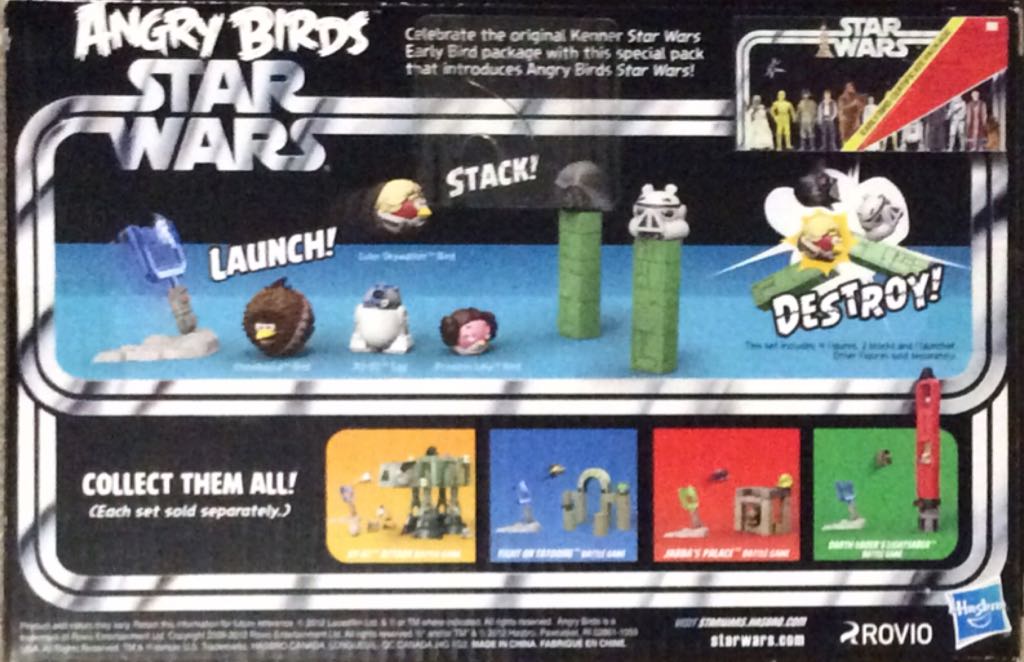 Early Angry Birds Package - Hasbro (07. Toys - Retro/ Custom) action figure collectible [Barcode 653569812821] - Main Image 2