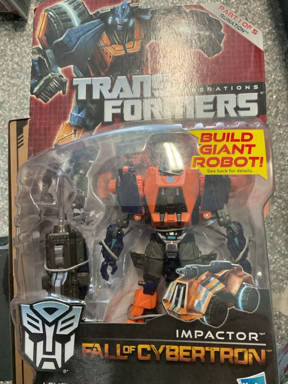 Impactor Transformers Generations Fall Of Cybertron - Hasbro (Transformers Generations FOC) action figure collectible [Barcode 653569813996] - Main Image 4