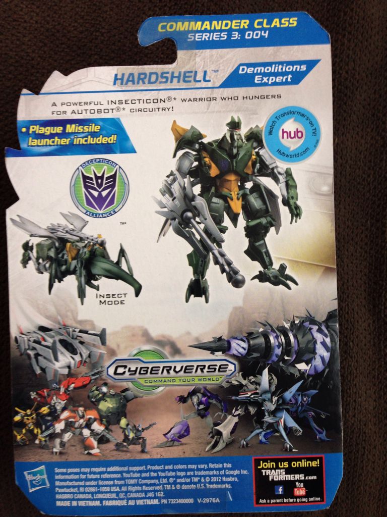 Hardshell - Hasbro (Transformers: Prime) action figure collectible [Barcode 653569814269] - Main Image 2
