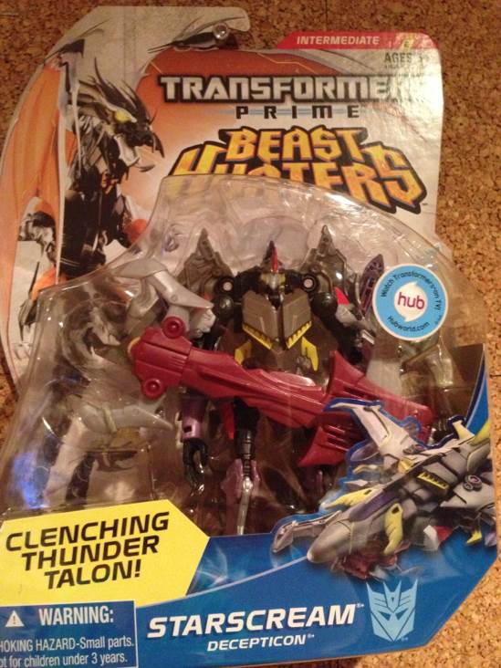 Transformers Prime Cyberverse Beast Hunters Starscream - Hasbro (Transformers Prime: Beast Hunters) action figure collectible [Barcode 653569815068] - Main Image 1