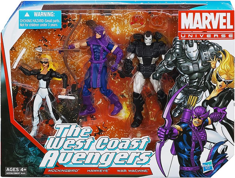 West Coast Avengers, The - Hasbro (Marvel Universe) action figure collectible [Barcode 653569815617] - Main Image 3