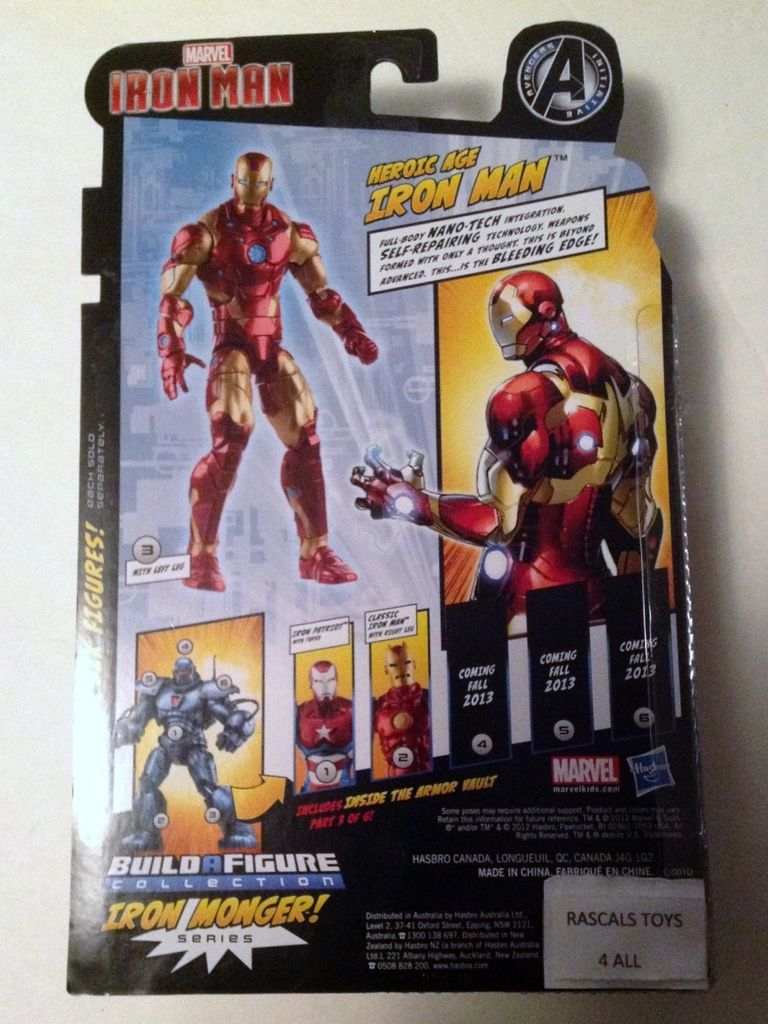 Iron Man - Heroic Age - Hasbro (Marvel Legends) action figure collectible [Barcode 653569819707] - Main Image 2
