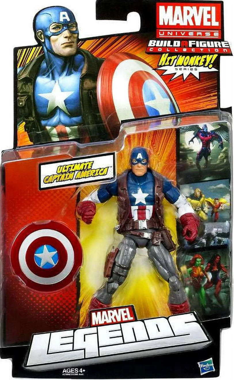 Captain America Ultimate - Hasbro (Marvel Legends- Toybiz) action figure collectible [Barcode 653569820956] - Main Image 3