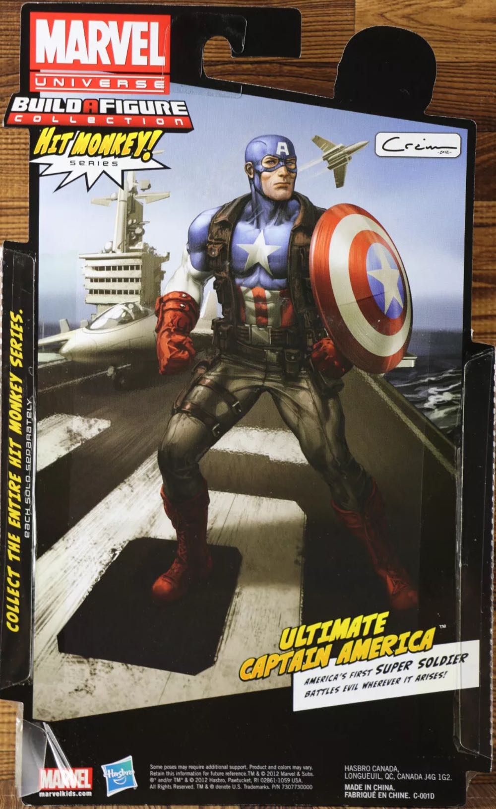 Captain America Ultimate - Hasbro (Marvel Legends- Toybiz) action figure collectible [Barcode 653569820956] - Main Image 4
