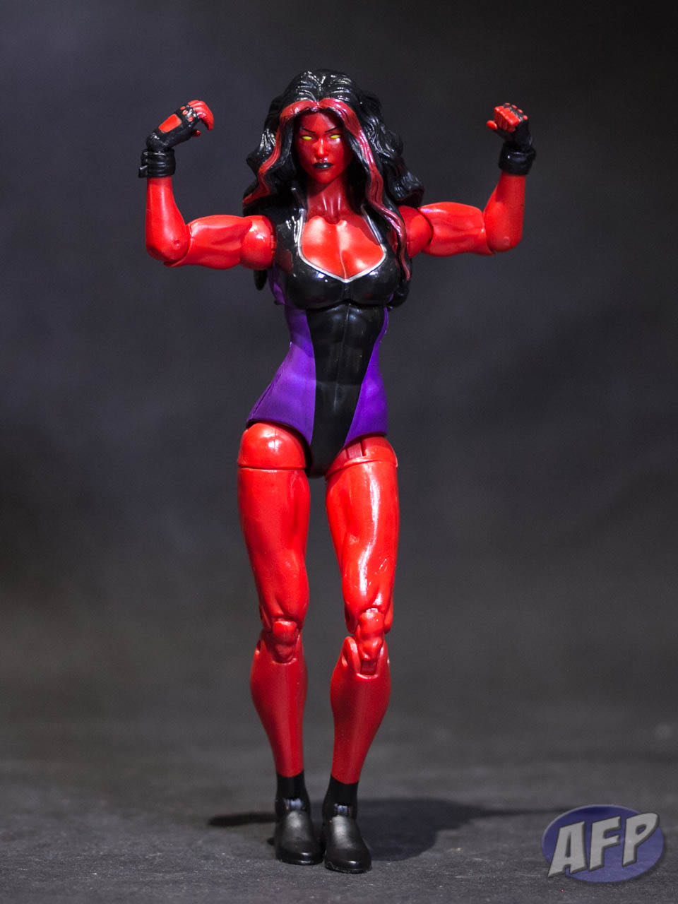 Marvel Legends Hit Monkey BAF Red She Hulk  - Hasbro (Marvel Legends) action figure collectible [Barcode 653569821045] - Main Image 3