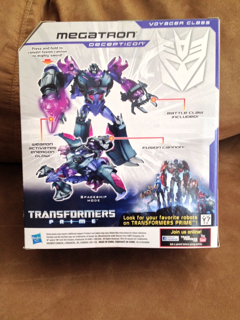 PRIME DARK ENERGON - Hasbro (Transformers Prime) action figure collectible [Barcode 653569825180] - Main Image 2