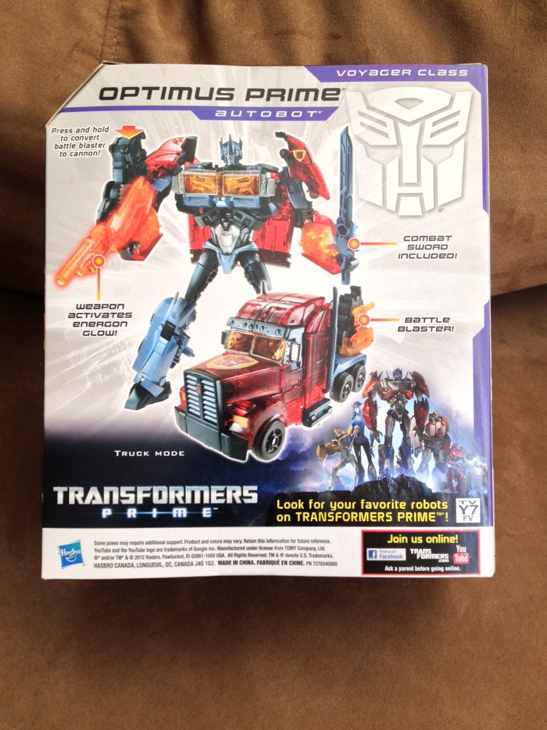 Transformers Prime: Dark Energon Optimus Prime - Hasbro (Transformers Prime) action figure collectible [Barcode 653569825197] - Main Image 2