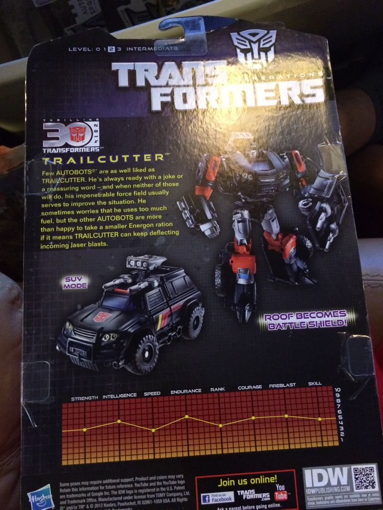 Trailcutter - Hasbro (Transformers: Thrilling 30) action figure collectible [Barcode 653569846734] - Main Image 2