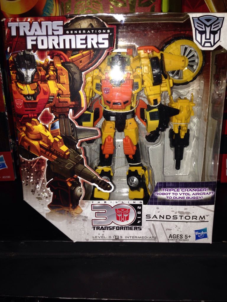 Sandstorm - Hasbro (Transformers: Thrilling 30) action figure collectible [Barcode 653569847465] - Main Image 1