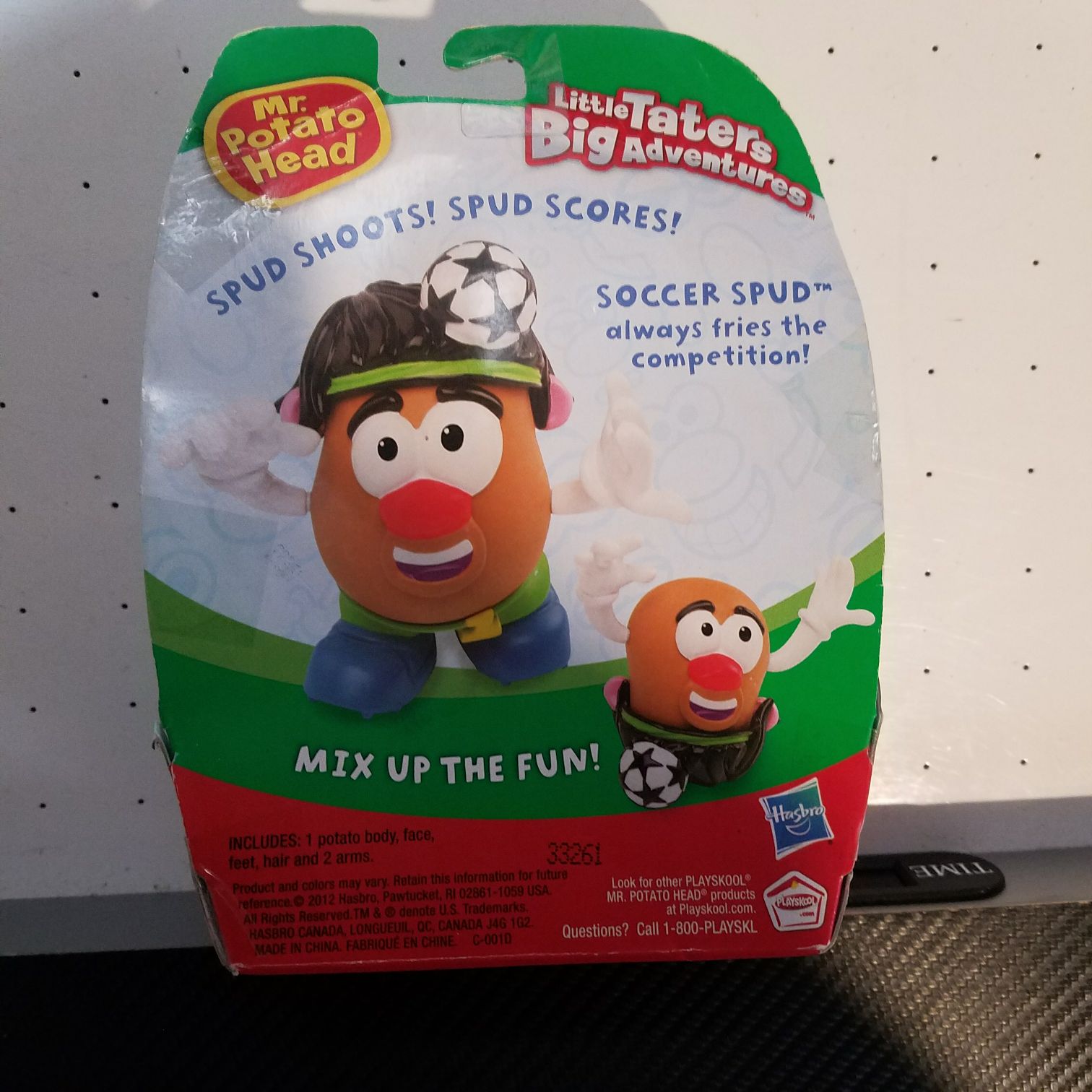 Little Taters Big Adventures Soccer Spud - Playskool/Hasbro action figure collectible [Barcode 653569854975] - Main Image 2