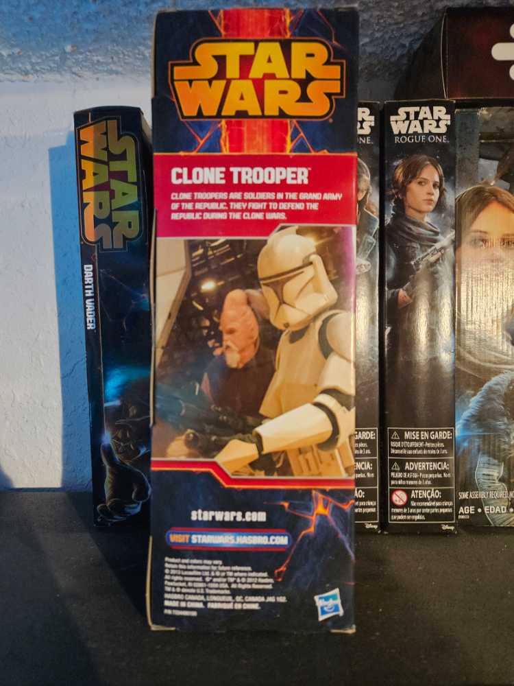 12” Clone Trooper   (2013 Saga Legends) action figure collectible [Barcode 653569858508] - Main Image 2