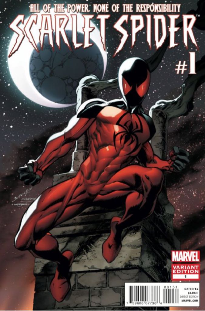 Scarlet Spider 2012 - Hasbro (Marvel Legends - Rocket Raccoon) action figure collectible [Barcode 653569858638] - Main Image 2