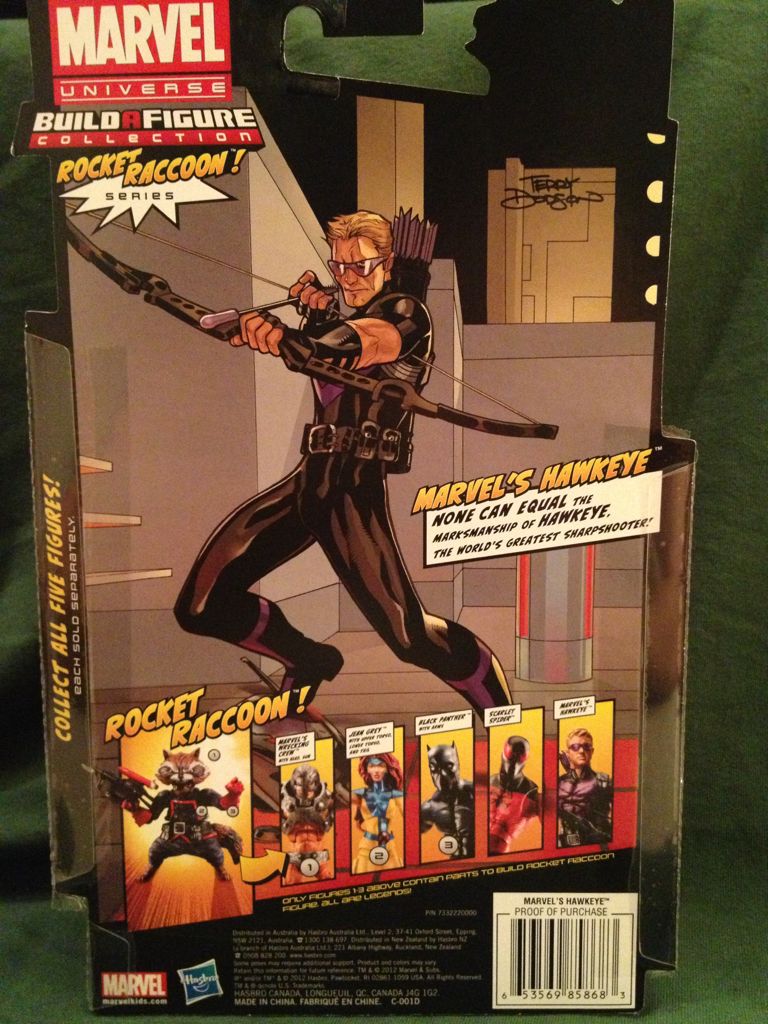 Hawkeye - Hasbro (Marvel: Legends: 6”) action figure collectible [Barcode 653569858683] - Main Image 2