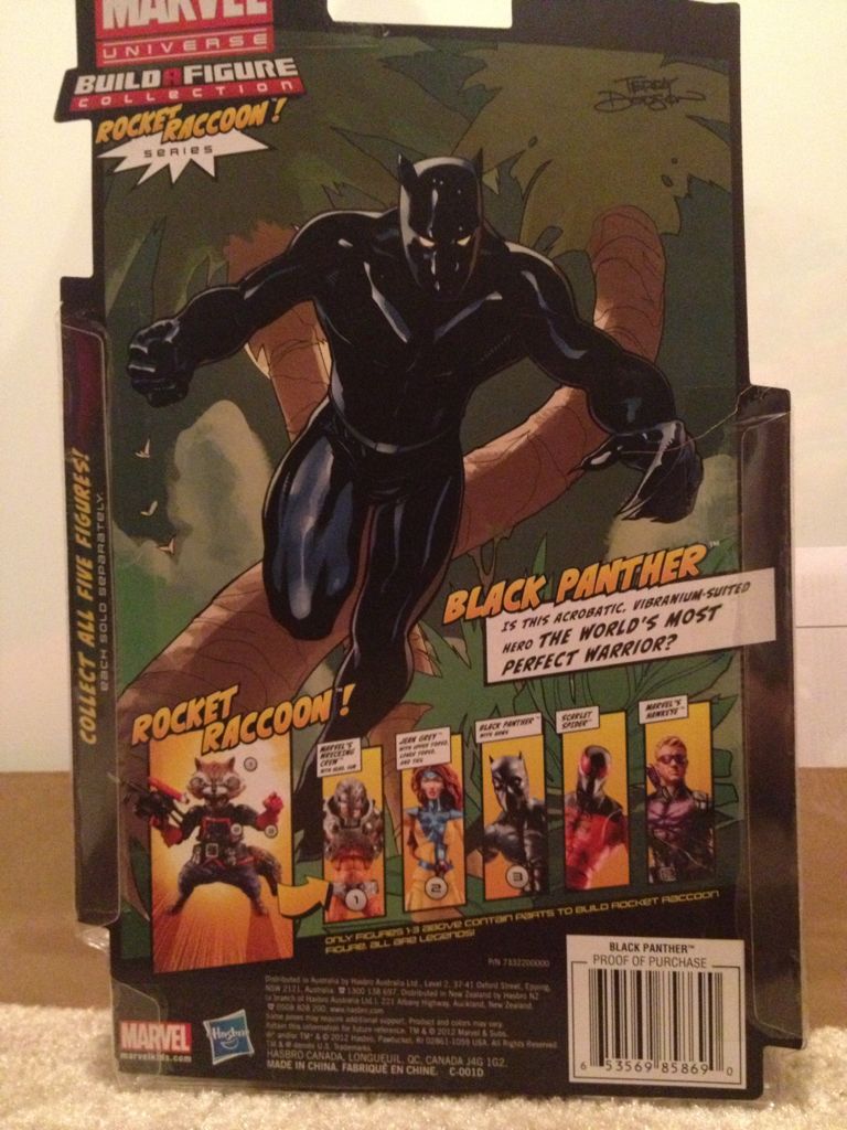 Marvel Legends Black Panther Rocket Raccoon BAF Wave - Hasbro (Marvel: Legends: 6”) action figure collectible [Barcode 653569858690] - Main Image 2