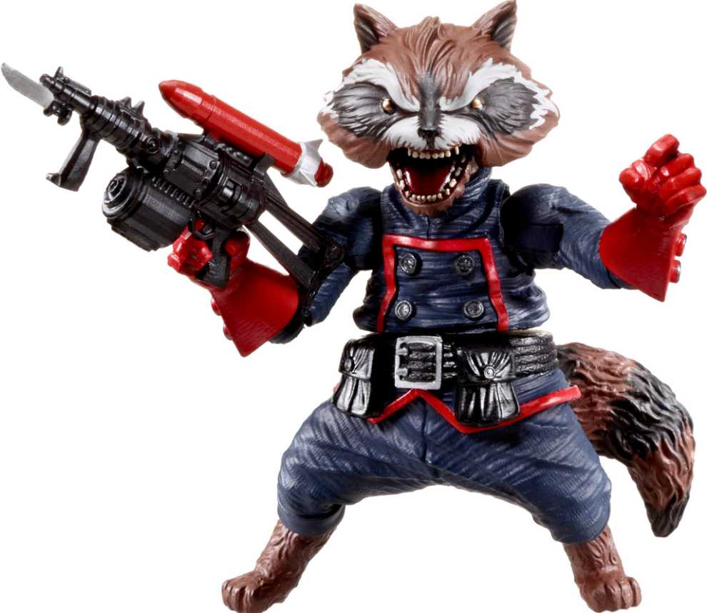 Marvel Legends Black Panther Rocket Raccoon BAF Wave - Hasbro (Marvel: Legends: 6”) action figure collectible [Barcode 653569858690] - Main Image 4