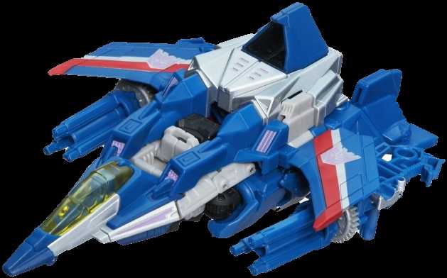 Transformers War/Fall Of Cybertron Thundercracker - Hasbro (Transformers: Thrilling 30) action figure collectible [Barcode 653569858782] - Main Image 4