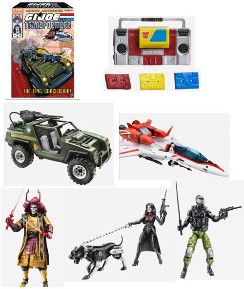 SDCC Exclusive - G.I. Joe and the Tranformers - Hasbro (San Diego Comic Con Exclusive) action figure collectible [Barcode 653569860044] - Main Image 2