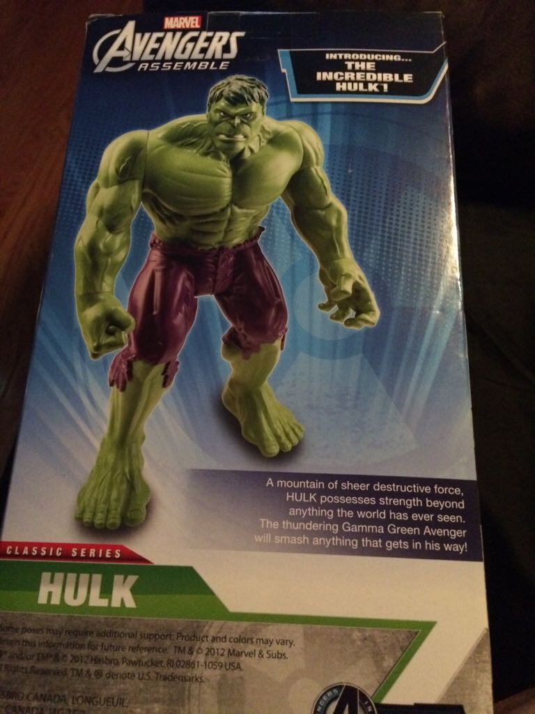 Hulk - Hasbro (Avengers Titan Heroes) action figure collectible [Barcode 653569862017] - Main Image 2