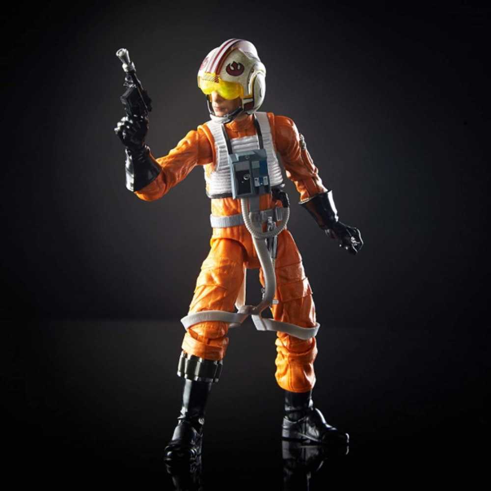 Star Wars The Black Series Orange Line #01 Luke Skywalker X-wing Pilot A New Hope - Hasbro (Star wars A New Hope) action figure collectible [Barcode 653569864868] - Main Image 4