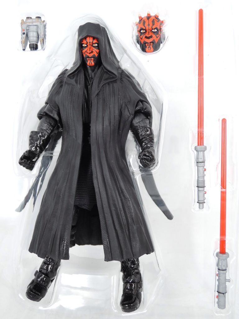 Darth Maul - Hasbro (Black Series 6” 2013- 2014: Orange) action figure collectible [Barcode 653569864899] - Main Image 2