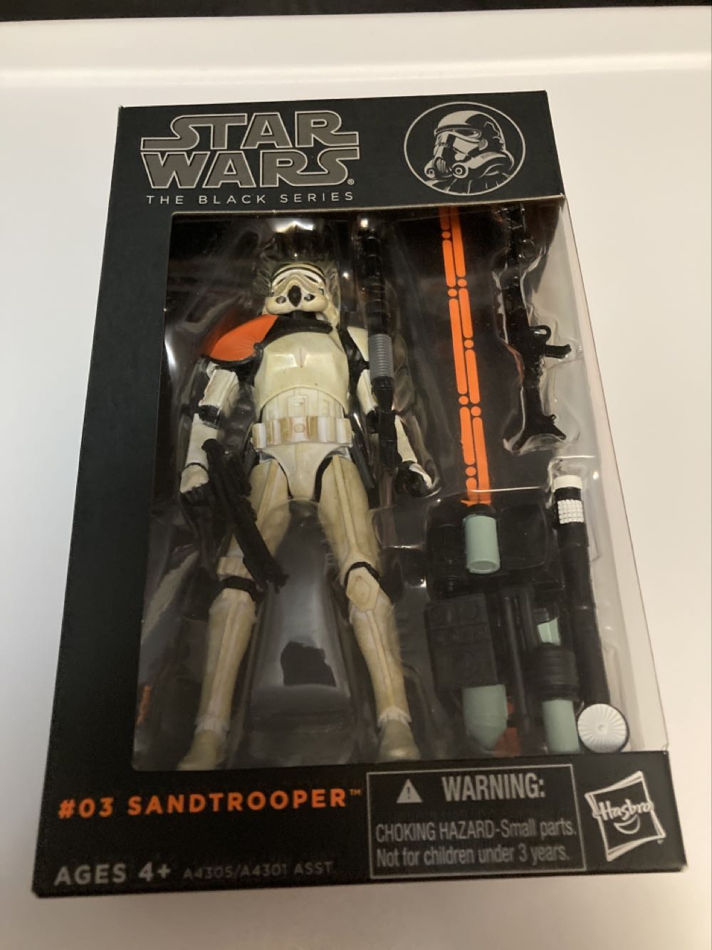 Sandtrooper #03 - Hasbro (Star Wars - Orange Series) action figure collectible [Barcode 653569864912] - Main Image 3