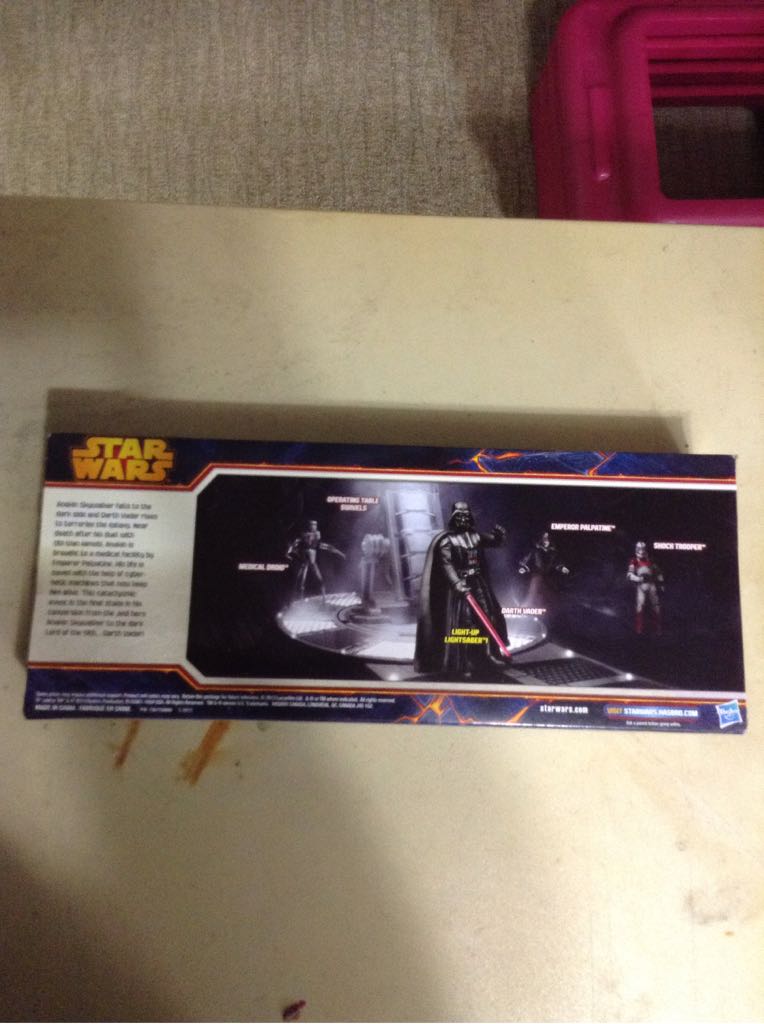 Darth Vader , Medical Droid , Emperor Palpatine , Shock Trooper - Star Wars The Rise Of Darth Vader Target Exclusive - Hasbro (Star Wars) action figure collectible [Barcode 653569870302] - Main Image 2