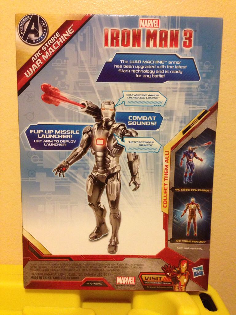 IRON MAN 3 - Hasbro (MARVEL) action figure collectible [Barcode 653569871255] - Main Image 2
