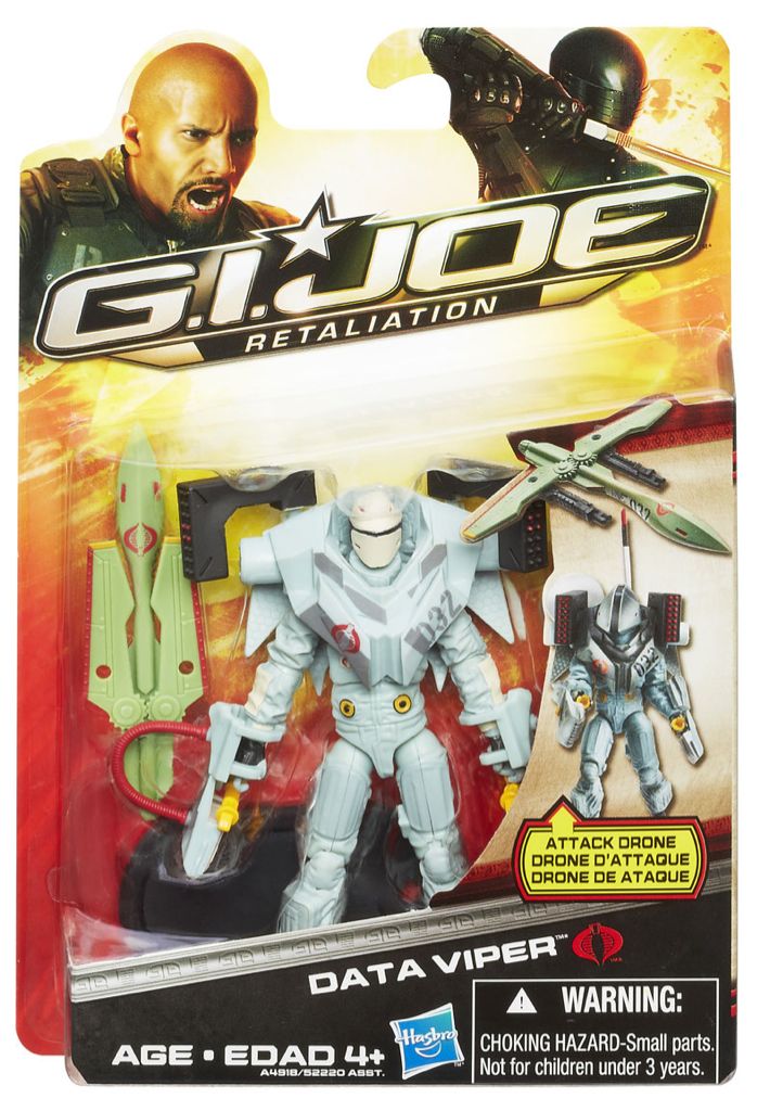 Data Viper V1 - Hasbro (Retaliation) action figure collectible [Barcode 653569872887] - Main Image 1