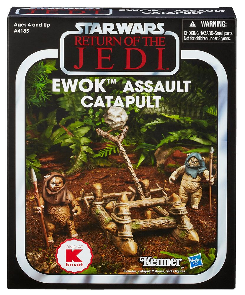 Ewok Assault Catapult - Hasbro (Start Wars Episode VI Return Of The Jedi) action figure collectible [Barcode 653569875550] - Main Image 2