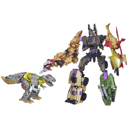 Transformers Platinum Edition Grimlock Vs Bruticus - Hasbro (Platinum Edition) action figure collectible [Barcode 653569879886] - Main Image 2