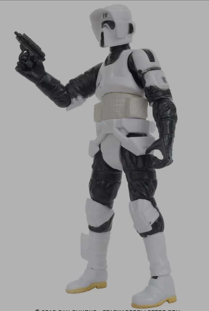 #07 Biker Scout - Hasbro (Star Wars) action figure collectible [Barcode 653569880394] - Main Image 4