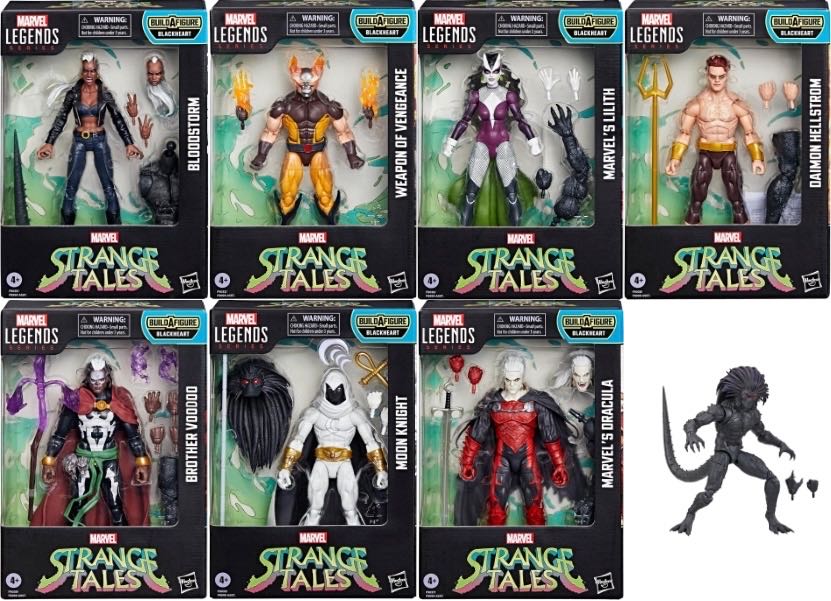 Blackheart [Build-a-Figure] - Hasbro (Strange Tales) action figure collectible [Barcode 653569883982] - Main Image 3