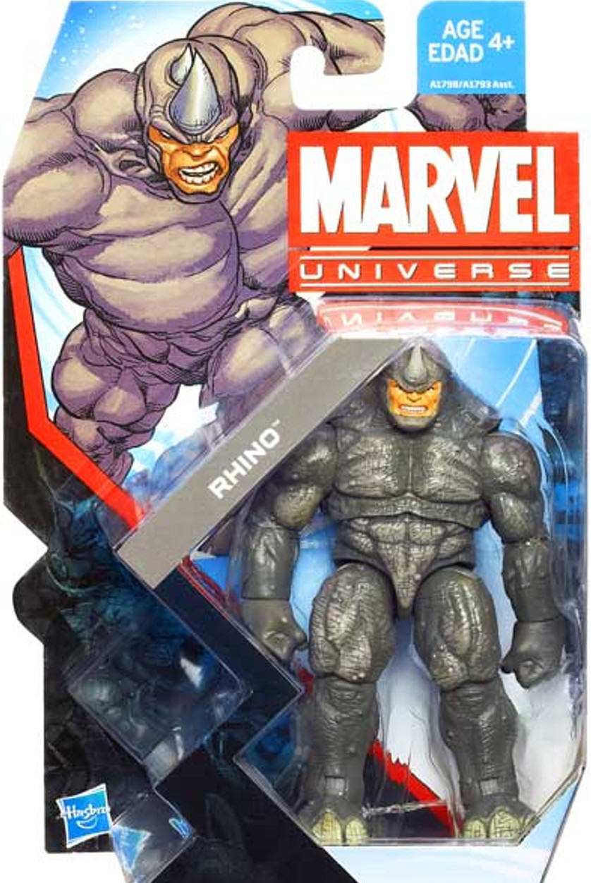 Marvel Universe Rhino 3.75 - Hasbro (Marvel Universe) action figure collectible [Barcode 653569884033] - Main Image 3