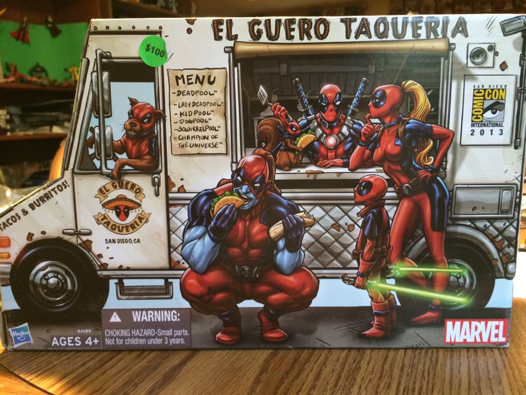 Marvel Universe Deadpool Corps SDCC 2013 - Hasbro (Marvel-Marvel Universe 3.75”) action figure collectible [Barcode 653569884217] - Main Image 2