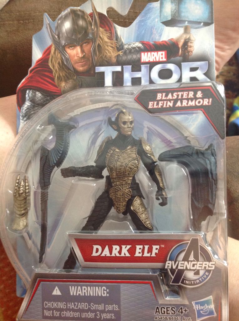 Dark Elf - Hasbro (Marvel: Thor: Dark World: 3”) action figure collectible [Barcode 653569885290] - Main Image 1