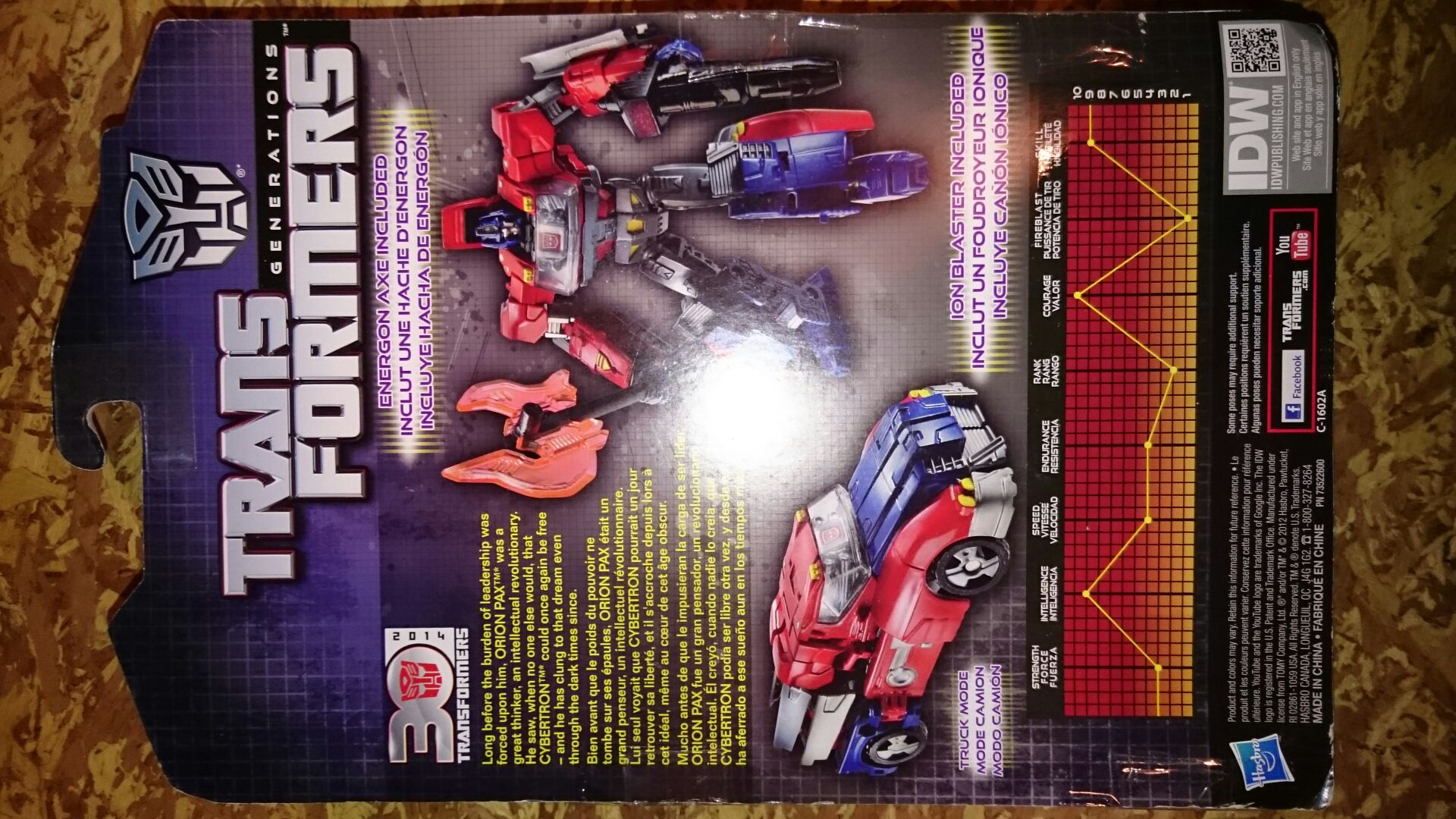 Orion Pax 02 series #002  (Transformers Generations) action figure collectible [Barcode 653569886693] - Main Image 2