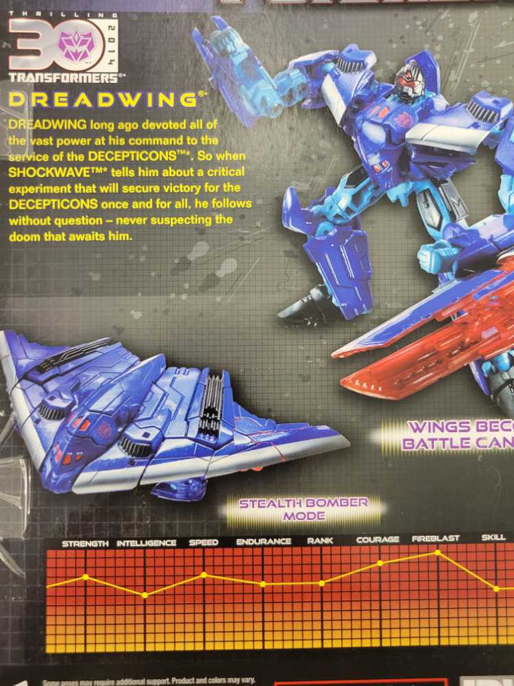 Thrilling 30 Dreadwing - Hasbro (Transformers: Thrilling 30) action figure collectible [Barcode 653569890423] - Main Image 4