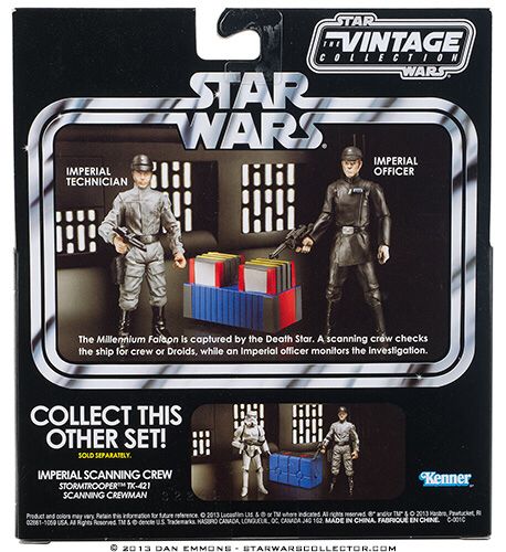 Death Star Scanning Crew - Kenner (Star Wars Episode IV A New Hope) action figure collectible [Barcode 653569890485] - Main Image 2