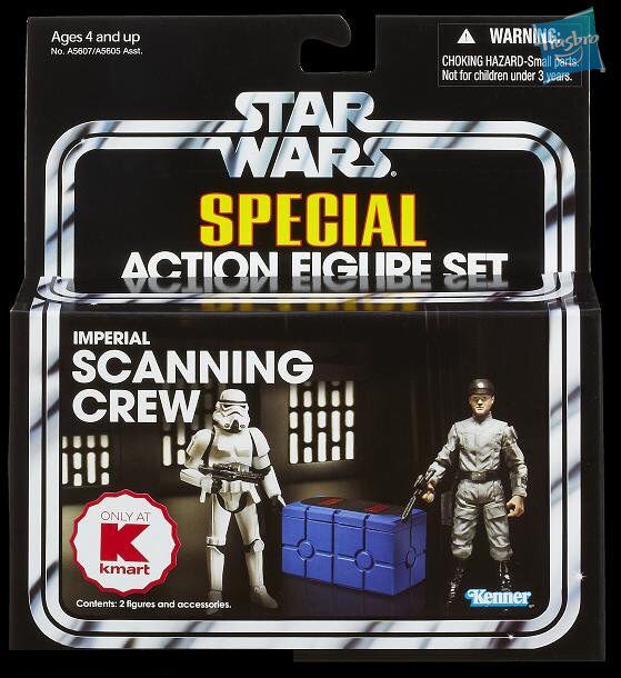 Imperial Scanning Crew 2-Pack - Hasbro (Star Wars: Episode IV - A New Hope) action figure collectible [Barcode 653569890539] - Main Image 2