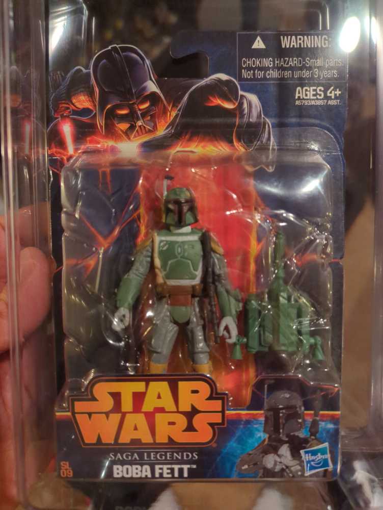 Boba Fett (Saga Legends) - Hasbro (Empire Strikes Back) action figure collectible [Barcode 653569890836] - Main Image 3