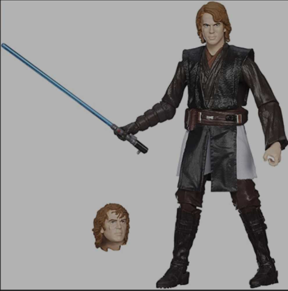 Star Wars Black Series #12 Anakin Skywalker - Hasbro (Star Wars - Orange Series) action figure collectible [Barcode 653569897828] - Main Image 4
