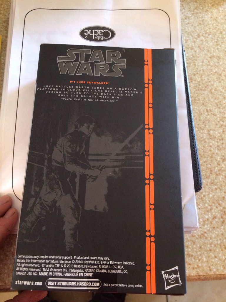 Luke Skywalker (Besbin) - Hasbro (Star Wars Black 6”) (Star Wars Black Series 6”) action figure collectible [Barcode 653569898252] - Main Image 2