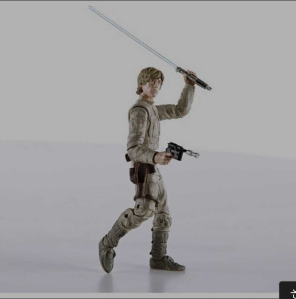 Luke Skywalker (Besbin) - Hasbro (Star Wars Black 6”) (Star Wars Black Series 6”) action figure collectible [Barcode 653569898252] - Main Image 3
