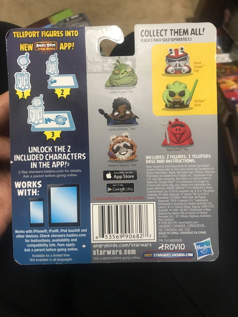 Star Wars Angry Birds - Telepods  - Hasbro action figure collectible [Barcode 653569906827] - Main Image 2