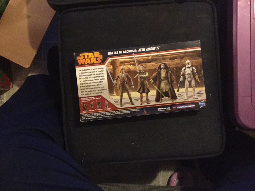 Battle of Geonosis: Jedi Knights - Hasbro (Star Wars Episode II Attack of the Clones) action figure collectible [Barcode 653569910145] - Main Image 2