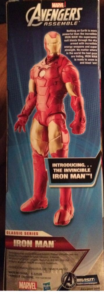 Iron Man  - Hasbro (Marvel Titan Hero Series) action figure collectible [Barcode 653569914402] - Main Image 2
